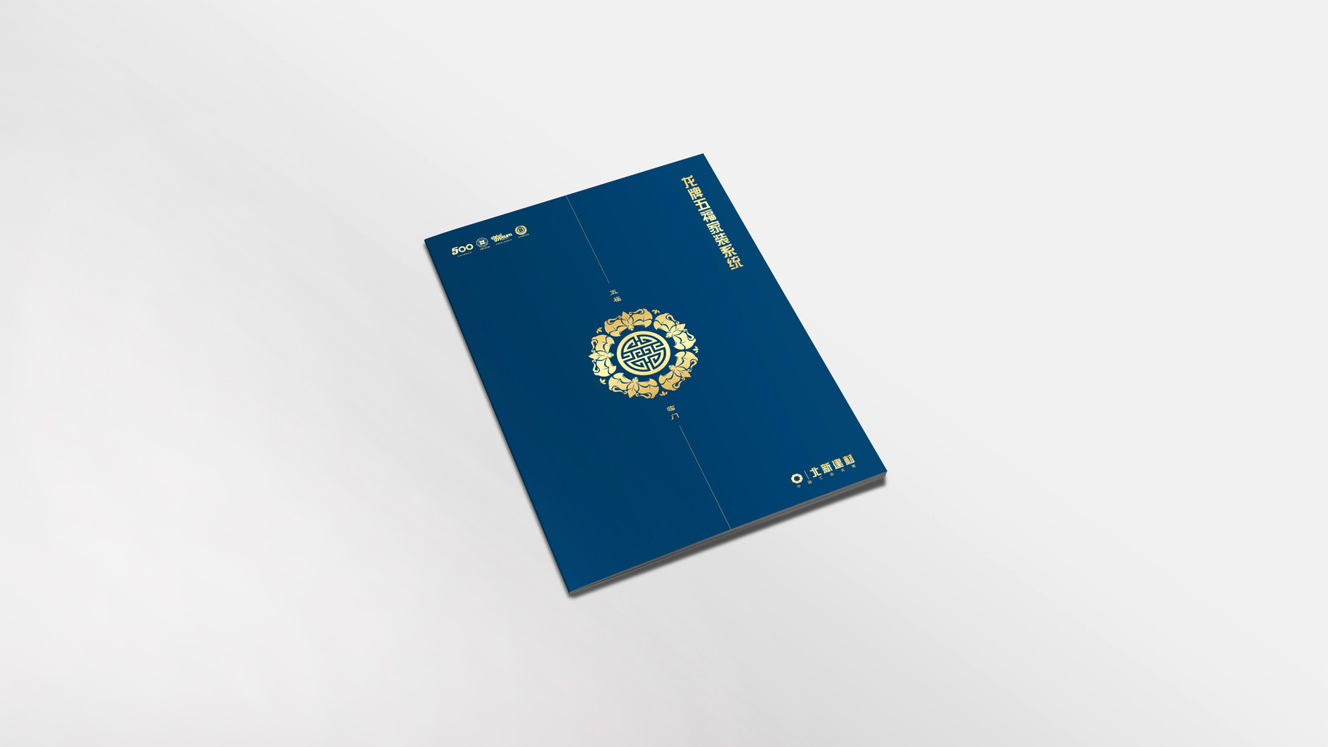 北新建材宣傳冊封面設(shè)計_高瑞品牌_北京宣傳冊設(shè)計